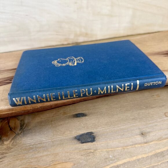 Vintage Winnie the Pooh‎ Book in Latin1960 Alexander Lenard Blue  Winnie Ille Pu - Picture 2 of 6